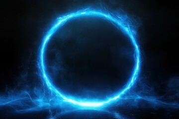 Obraz premium blue planet in space