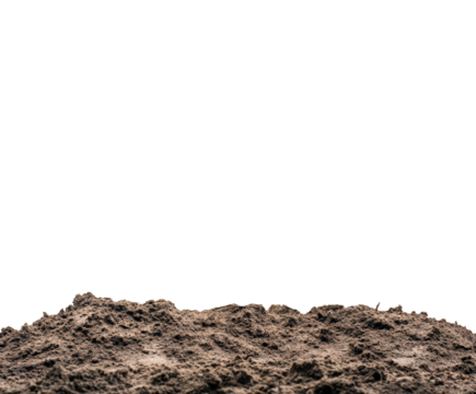 Earth's Embrace: A close-up capture reveals the rich texture of soil, inviting viewers to consider its earthy origins and vital role in sustaining life.