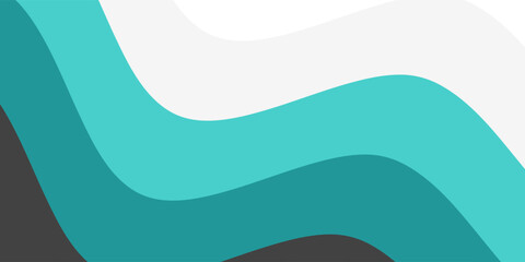 Sea waves layered vector background illustration and sea beach vector illustration.