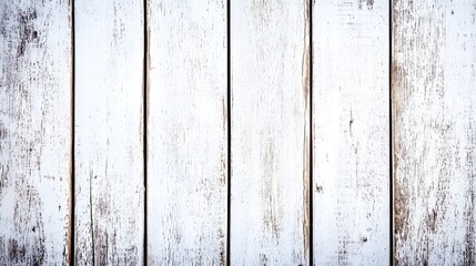 Whitewashed Rustic Wooden Planks Background Texture
