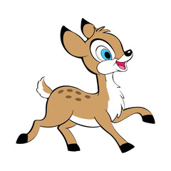 Cartoon deer art