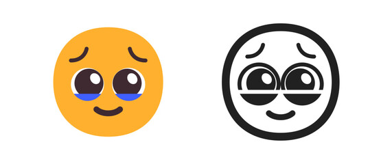 Smiling Face with Tear