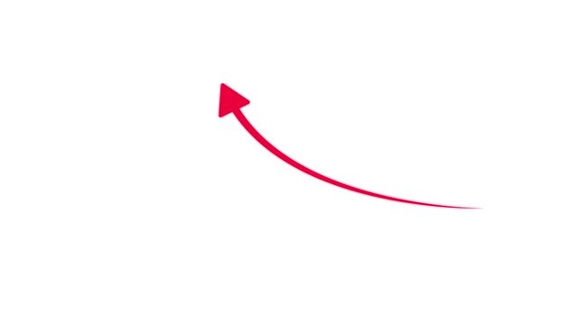 reen graph with arrow. Business arrow business arrow up