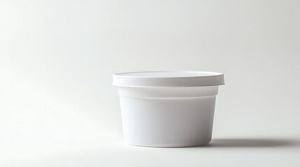 white disposable cup