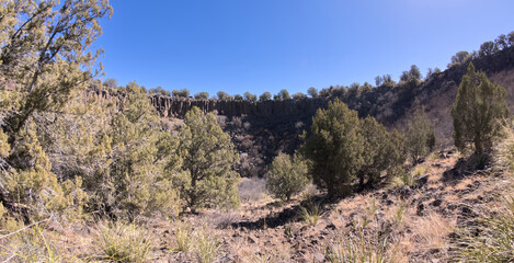 Johnson Crater Sinkhole in the Kaibab National Forest AZ