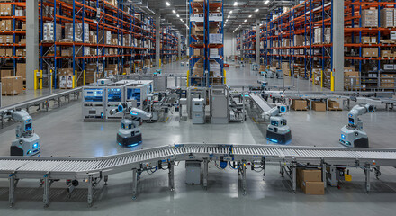 interior of a warehouse