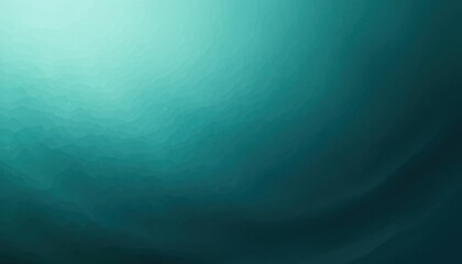 Serene Teal Gradient Background Dark Teal to Seafoam Green Blend
