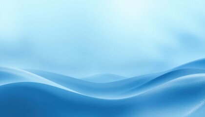 Serene Light Blue Wave Background Calming Abstract Design for Presentations and Websites