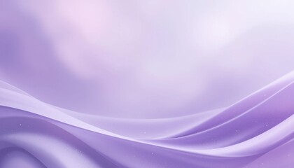 Obraz premium Serene Lavender Background Soft, Smooth Transitions & Subtle Waves