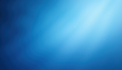 Obraz premium Serene Blue Gradient Background Tranquil Cobalt to Sky Blue Blend
