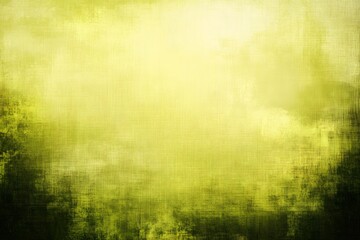 Obraz premium Abstract Green Yellow Grunge Texture Background, Digital Art