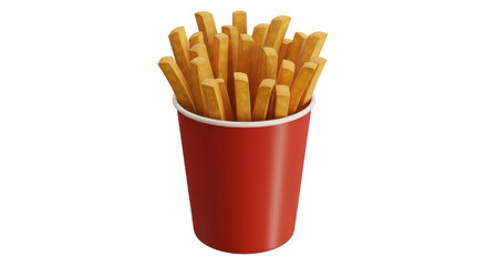 Isolated French Fries