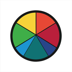 Obraz premium RGB Color Model Symbol Silhouette Vector