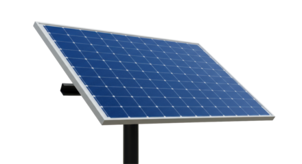 Isolated Single Solar Panel