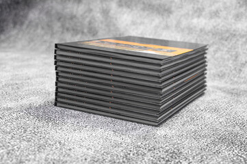 a stack of beautiful photo albums.