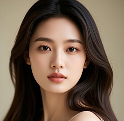 Portrait of a woman.	
