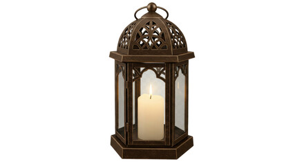 Isolated Candle Lantern © Anna