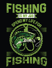 fishing t-shirt designe