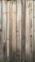 Obraz premium Rustic Weathered Wooden Fence Texture Background