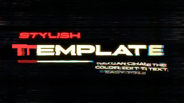 Modern Glitch Title 04