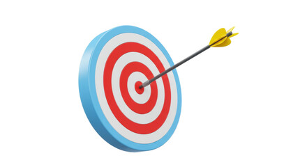 Isolated Target with Arrow