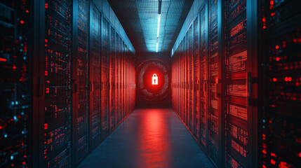 Fototapeta premium Use encryption, data masking, and other techniques to protect data both in transit and at rest
