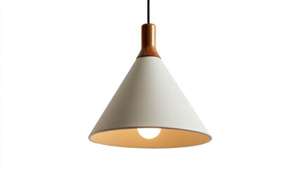 Obraz premium Pendant Light Isolated on a Blank White Background