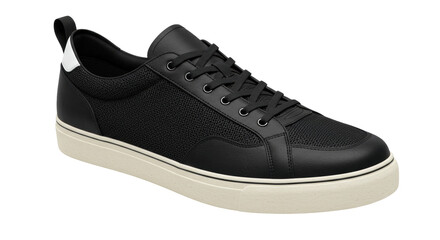 Isolated Black Casual Shoe