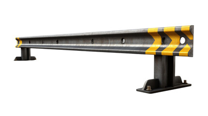 construction crane isolated on white