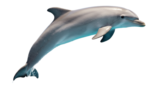 Isolated Dolphin