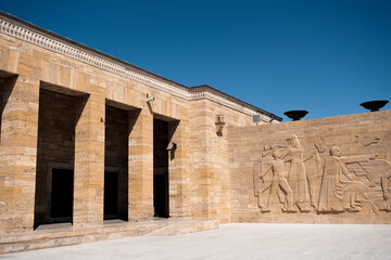 Fototapeta premium Ancient Temple of Anitkabir