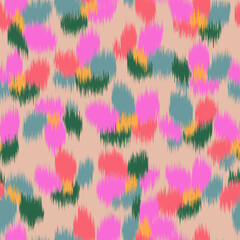 Exotic hand drawn flowers, seamless patterns embroidery ethnic style with floral for fabric, textiles, packaging, wallpaper, wall art, home decor, abstract backgrounds. Vector illustration.