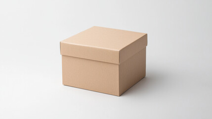 simple, customizable cardboard gift box with smooth finish, perfect for various occasions and gifts