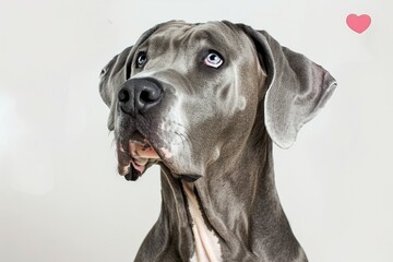 Ultra Hd Picture of Ravishing Adorable Great Dane Dog Portrait