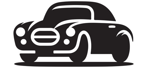Classic Car Illustration Automotive Vehicle Design Transportation Vector Art