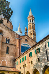 Detail of the Basilica of Saint Anthony in Padua, Italy