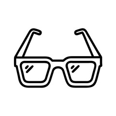 men's thick-framed glasses