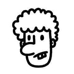 png cartoon handwrite doodle line cute element clipart decoration design for decorate cartoon action