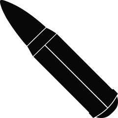 Bullet Silhouette Vector