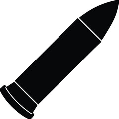 Bullet Silhouette Vector