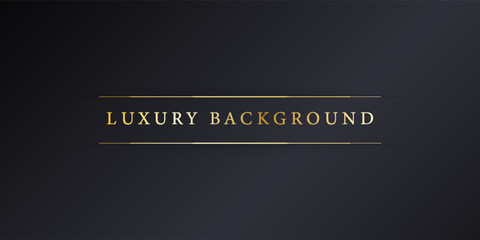 Abstract futuristic dark black background with waved design. Realistic 3d wallpaper with luxury flowing lines. Elegant backdrop for poster, website, brochure, banner, app etc… vector illustration