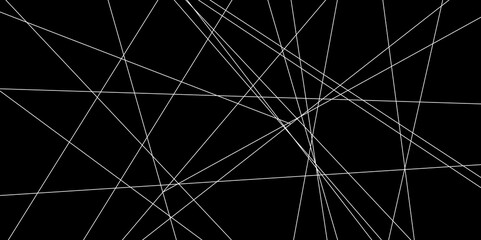 Abstract line background. abstract white lines with black background creative and geometric shape with black luxury pattern and paper texture design in illustration with white line background.