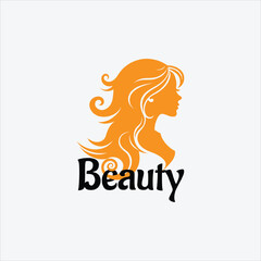 33 beauty logo face salon word letter alphabet intertwine