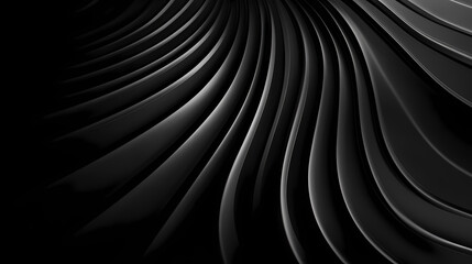 Obraz premium Background featuring black arcs for modern and creative design projects. Subdued Gleam. Illustration