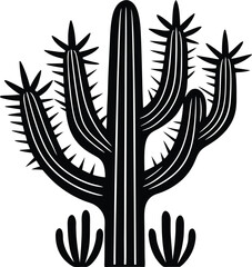 Cactus Silhouette Vector