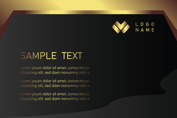 Elegant Black and Gold Business Template (2)