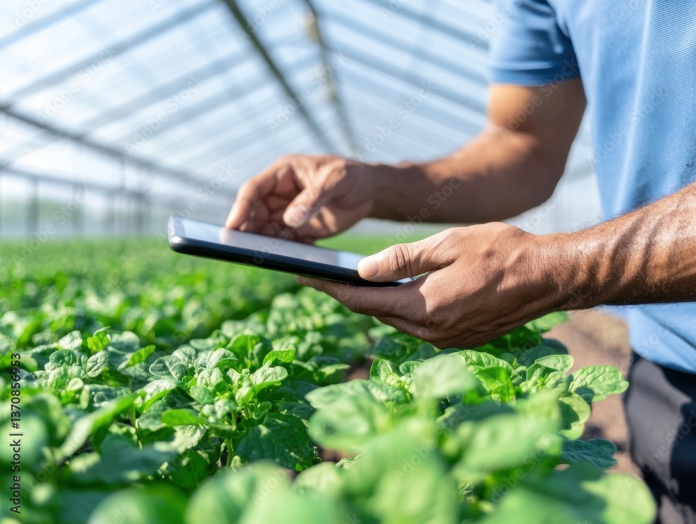 Aufkleber next-gen agritech revolution precision hydroponic farming with iot sensors, digital analytics, and s