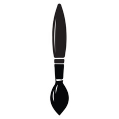 Paint Brush Vector Illustration Art Supply Tool for Painting