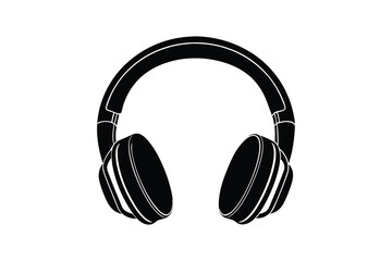Modern Headphone Vector Illustration for Music Design
