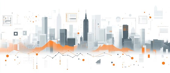 A simple white background with thin vertical stripes in soft muted colors creating a subtle elegance, bright tone, modern blurred effect, empty blank space on the